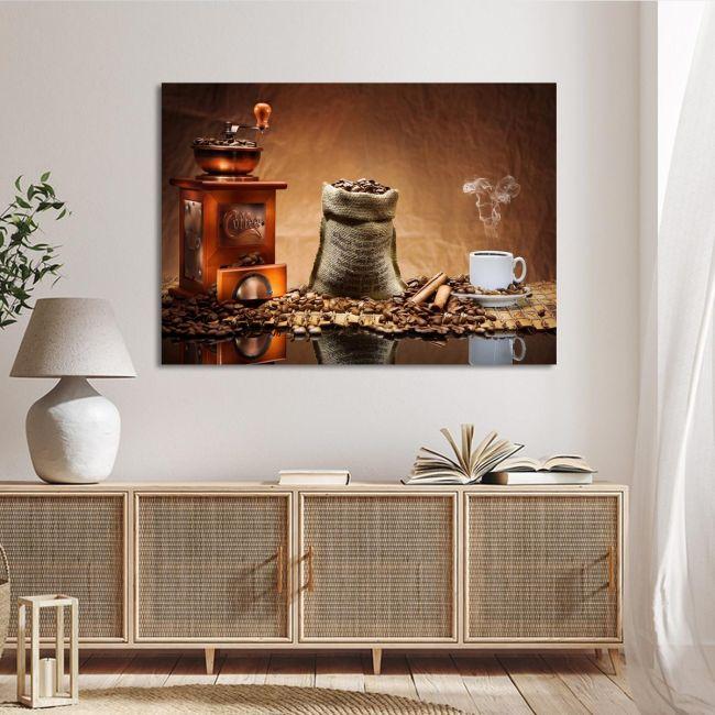 Canvas print Coffee synthesis