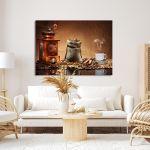 Canvas print Coffee synthesis