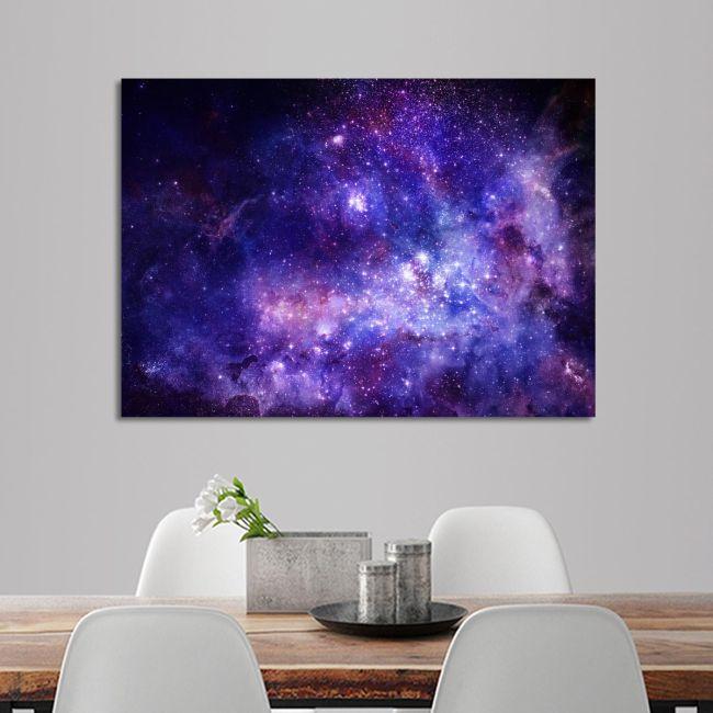 Πίνακας σε καμβά Νεφέλωμα στο διάστημα, Nebula in deep outer space