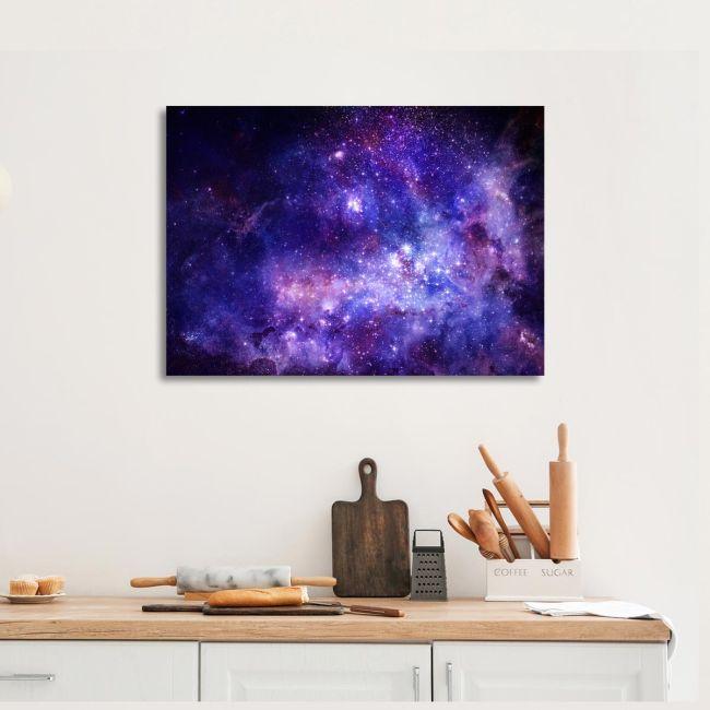 Canvas print Nebula in deep outer space