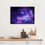 Canvas print Nebula in deep outer space