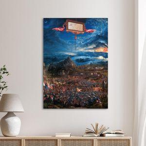 Canvas printIssos battle, Alexander the great, Altdorfer A