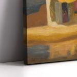 Canvas print Houses by the sea, Oikonomou M.