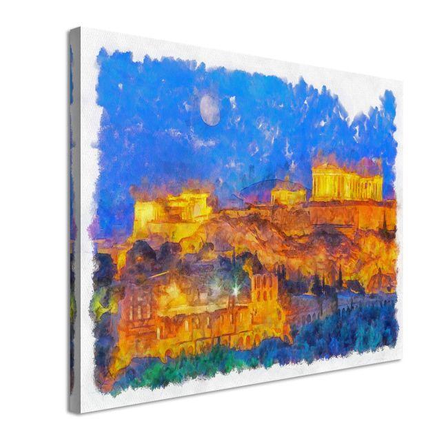 Canvas printView of modern Acropolis