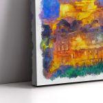 Canvas printView of modern Acropolis