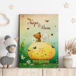 Kids canvas print Fairytale carriage ride
