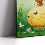 Kids canvas print Fairytale carriage ride