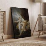 Πίνακας ζωγραφικής Truth rescued by Time witnessed by History, Goya F.