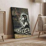 Canvas print Dandelion hearts