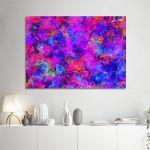 Πίνακας σε καμβά Abstract selection XX