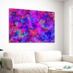 Πίνακας σε καμβά Abstract selection XX