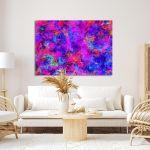 Πίνακας σε καμβά Abstract selection XX