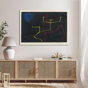 Canvas print Yellow subject Klee P. Framed canvas View 1 2