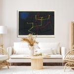 Canvas print, Yellow subject, Klee P.