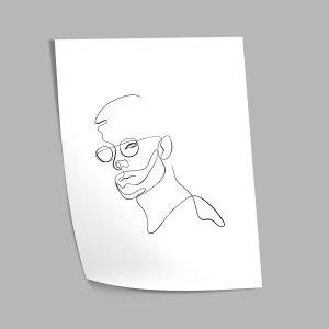 Eyes and figure XIX, poster 2