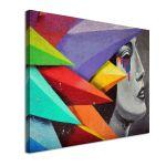 Canvas print Colorful street art