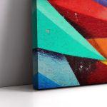 Canvas print Colorful street art