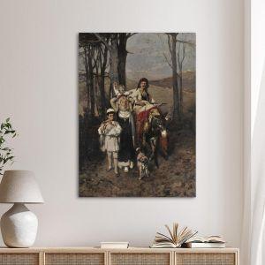 Canvas printReturn from the fair, Litras