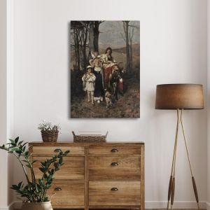 Canvas print  Return from the fair Litras Framed canvas View 1 2