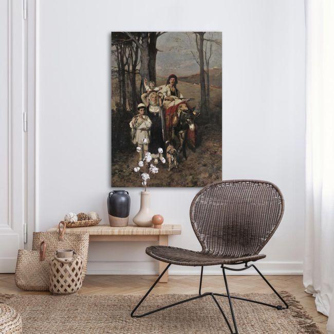 Canvas printReturn from the fair, Litras