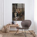 Πίνακας ζωγραφικήςΕπιστροφή από το πανηγύρι, Ν. Λύτρας 