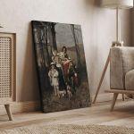 Canvas printReturn from the fair, Litras