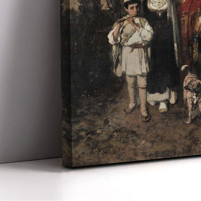 Canvas printReturn from the fair, Litras