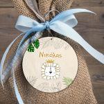 Καρτελάκια ευχαριστήρια, Λιονταράκι με στέμμα 2