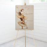 Canvas printwelcomebaptism, Ballerina to be
