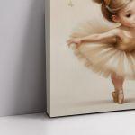 Canvas printwelcomebaptism, Ballerina to be