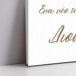 Canvas printbaptism welcome, World map, a new adventure