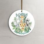 Καρτελάκια ευχαριστήρια, Παρέα ζωάκια ζωγραφιστά