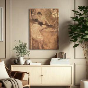 Poetry coordinates the violin Gizis Framed canvas View 1 2