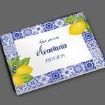 Βιβλίο ευχών, Blue tiles lemons