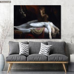 Canvas print The nightmare, Fuseli J. H.