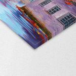 Canvas print Colorful autumn trees