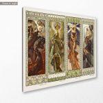 Πίνακας ζωγραφικής The moon and the stars, MuchaA.