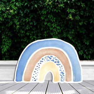 Ουράνιο τόξο art 4, ξύλινη φιγούρα εκτυπωμένη