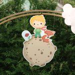 Wooden printed figures little prince art 5