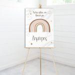 Canvas printwelcome to my baptism, Rainbow nordic 2