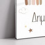 Canvas printwelcome to my baptism, Rainbow nordic 2