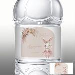 Αυτοκόλλητη ετικέτα Baby bunny girl