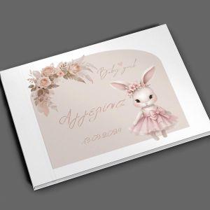 Wishes book, Baby bunny girl 2