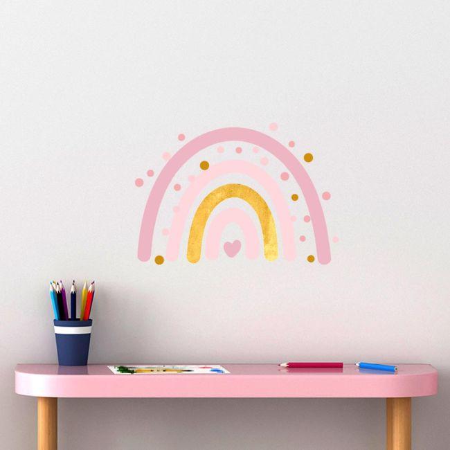 Παιδικό αυτοκόλλητο, Αποχρώσεις ροζ χρυσό