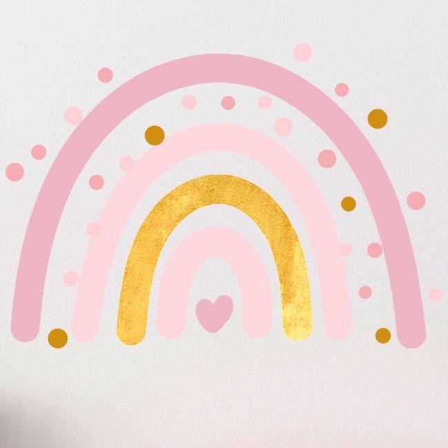 Παιδικό αυτοκόλλητο, Αποχρώσεις ροζ χρυσό