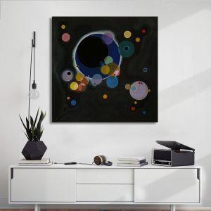 Πίνακας ζωγραφικής Several circles, Kandinsky W.