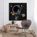 Πίνακας ζωγραφικής Several circles, Kandinsky W.