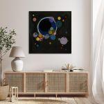 Canvas print Several circles, Kandinsky W.