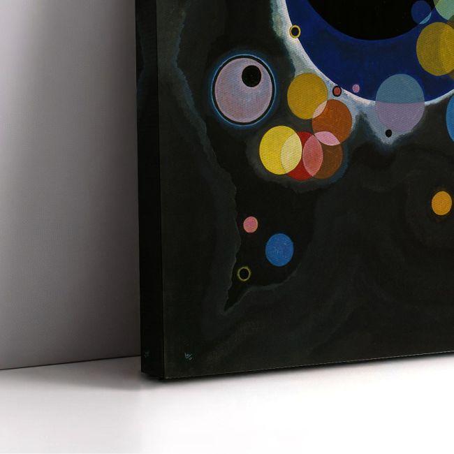 Canvas print Several circles, Kandinsky W.