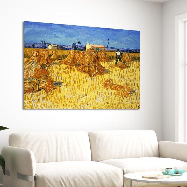 Canvas printHarvest in Provence, Vincent van Gogh